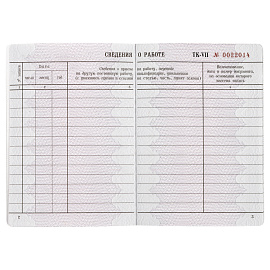 Бланк Трудовая книжка Гознак фото Бланк Трудовая книжка Гознак