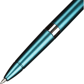 Ручка шариковая на подставке Attache цвет чернил синий с пружиной (толщина линии 0,5 мм)