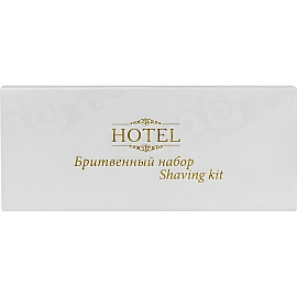 Набор бритвенный Hotel картон (бритва, крем для бритья, 200 штук в упаковке)