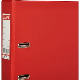 Папка-регистратор Bantex (Attache Selection) коллекция Strong 50 мм красная ПВХ с технологией Strong Line