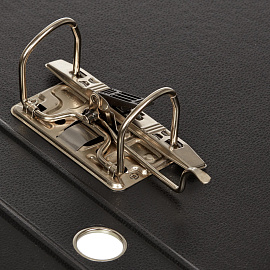 Папка-регистратор Bantex (Attache Selection) коллекция Strong 50 мм чёрная ПВХ с технологией Strong Line