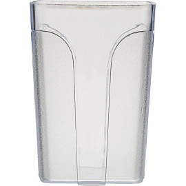 Подставка-стакан для канцелярских принадлежностей Attache City белая 10x7x7 см