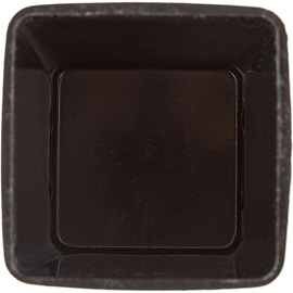 Подставка-стакан для канцелярских принадлежностей Attache City черная 10x7x7 см