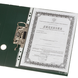 Папка-регистратор Bantex (Attache Selection) коллекция Strong 70 мм зеленая ПВХ