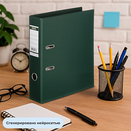 Папка-регистратор Bantex (Attache Selection) коллекция Strong 70 мм зеленая ПВХ