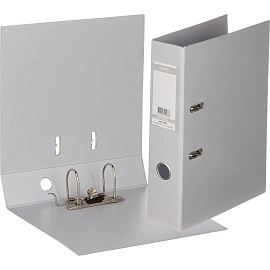 Папка-регистратор Bantex (Attache Selection) коллекция Strong 70 мм серая ПВХ с технологией Strong Line