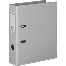 Папка-регистратор Bantex (Attache Selection) коллекция Strong 70 мм серая ПВХ с технологией Strong Line