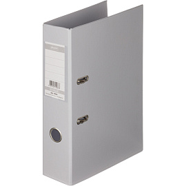 Папка-регистратор Bantex (Attache Selection) коллекция Strong 70 мм серая ПВХ с технологией Strong Line