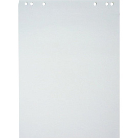 Бумага для флипчартов Attache 67.5х98 см белая 50 листов, белизна 105% (80 г/кв.м, 5 блоков в упаковке)