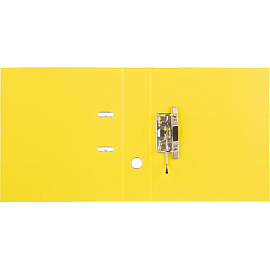 Папка-регистратор Attache Selection коллекция Strong 70 мм жёлтая ПВХ с технологией Strong Line