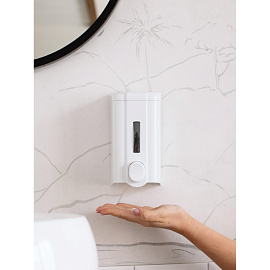 Дозатор для жидкого мыла механический Luscan Professional пластик 1 л