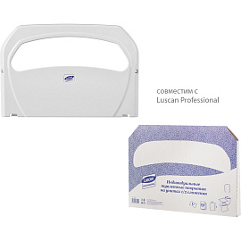 Одноразовые покрытия на унитаз Luscan Professional Etalon (250 штук в упаковке)