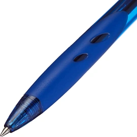 Ручка шариковая автоматическая Pilot BPRG-10R-F Rex Grip синяя (толщина линии 0.22 мм)