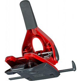 Дырокол Sax 618 до 65 листов красный с линейкой