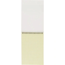 Блокнот Attache Selection А5 60 листов желтый в клетку на спирали (145х207 мм)