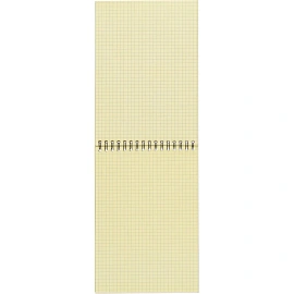 Блокнот Attache Selection А5 60 листов желтый в клетку на спирали (145х207 мм)