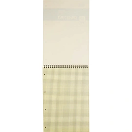 Блокнот Attache Selection А4 80 листов желтый в клетку на спирали (305х205 мм)