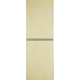 Блокнот Attache Selection А4 80 листов желтый в клетку на спирали (305х205 мм)