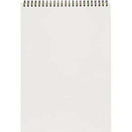 Блокнот Attache Selection А4 80 листов желтый в клетку на спирали (305х205 мм)