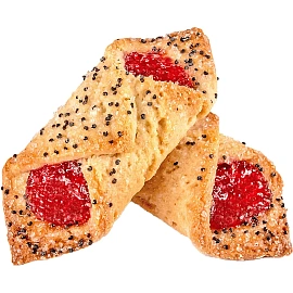 Печенье сахарное Акульчев Купелька с малиной 225 г