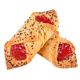 Печенье сахарное Акульчев Купелька с малиной 225 г