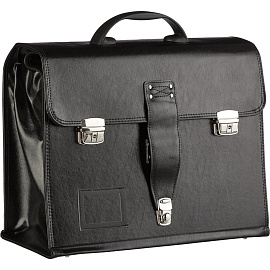 Портфель Алекс для хранения секретных документов черный из искусственной кожи фото Портфель Алекс для хранения секретных документов черный из искусственной кожи