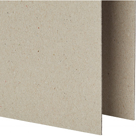 Папка-регистратор Attache Economy 75 мм картонная без покрытия и уголка (10 штук в упаковке)