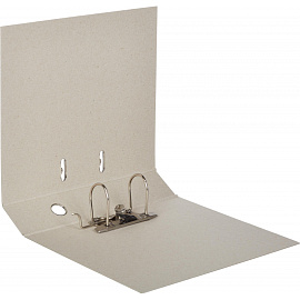 Папка-регистратор Attache Economy 75 мм картонная без покрытия и уголка (10 штук в упаковке)