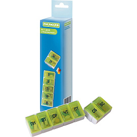 Таблетница на 7 дней Пилюля Трансформер