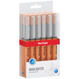 Текстовыделитель-кисть Berlingo "Textline HL470" оранжевый, 1-6мм фото Текстовыделитель-кисть Berlingo "Textline HL470" оранжевый, 1-6мм