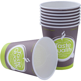 Стакан одноразовый бумажный Formacia TasteQuality 165/195 мл (100 штук в упаковке)