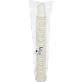 Стакан одноразовый бумажный Formacia 165/195 мл белый (100 штук в упаковке)