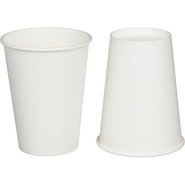 Стакан одноразовый бумажный Комус 300/430 мл белый (50 штук в упаковке, HB90-430-0000)