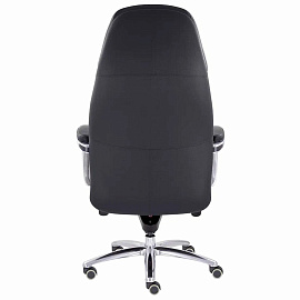 Кресло офисное "EPIK" A-181-G, мультиблок, натуральная кожа, черное