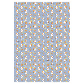 Упаковочная бумага глянц. 70*100см, MESHU "Space kitten", 80г/м2 фото Упаковочная бумага глянц. 70*100см, MESHU "Space kitten", 80г/м2