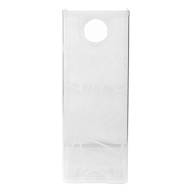 Лоток для бумаг вертикальный СТАММ, прозрачный, ширина 118мм фото Лоток для бумаг вертикальный СТАММ, прозрачный, ширина 118мм