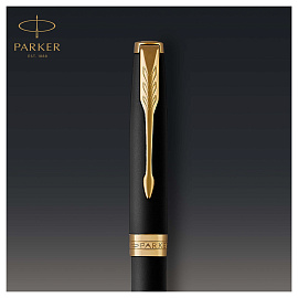 Ручка шариковая Parker Sonnet цвет чернил черный цвет корпуса черный (артикул производителя 1931519)