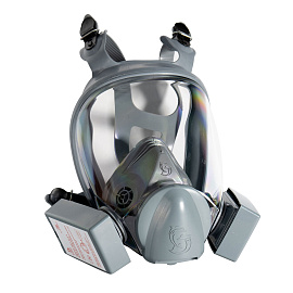 Маска полнолицевая панорамная Бриз-Кама 4306 размер L категория 2