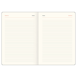 Ежедневник датированный 2026г., А5, 176л., твердый переплет, кожзам Soft touch, BG "Magnet. Vanilla", ванильный, магнитный клапан