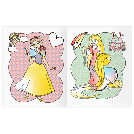 Раскраска водная 200*250, 8 стр., ТРИ СОВЫ "Раскрась водой. Принцессы фото Раскраска водная 200*250, 8 стр., ТРИ СОВЫ "Раскрась водой. Принцессы