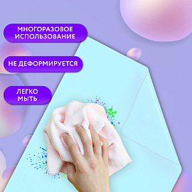 Настольное покрытие BRAUBERG, силикон, мятное, 30х40 см, 273613