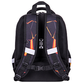 Ранец BRAUBERG FIT, 2 отделения, "Keep out", 38х27х14 см, 270617