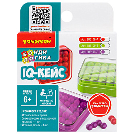 Игра настольная логическая БондиЛогика "IQ-КЕЙС", BONDIBON, ВВ6109-В