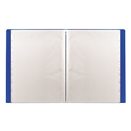 Папка 20 вкладышей STAFF, синяя, 0,5 мм, 225692 фото Папка 20 вкладышей STAFF, синяя, 0,5 мм, 225692