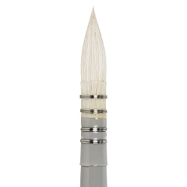 Кисть художественная профессиональная, коза, круглая, №10, BRAUBERG ART CLASSIC, 200957 фото Кисть художественная профессиональная, коза, круглая, №10, BRAUBERG ART CLASSIC, 200957