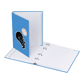 Тетрадь на кольцах А5, 240л., BG "Не мешайте спать", матовая ламинация