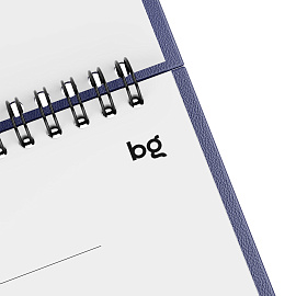 Планинг недатированный 56л., 285*100, бумвинил, BG, синий