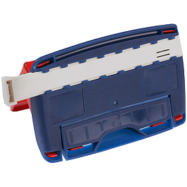 Дырокол Berlingo "Power TX" 10л., металлический, с линейкой, красный фото Дырокол Berlingo "Power TX" 10л., металлический, с линейкой, красный