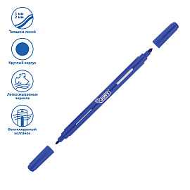 Фломастеры Jovi 12 цветов двухсторонние фото Фломастеры Jovi 12 цветов двухсторонние