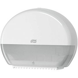 Диспенсер для туалетной бумаги рулонный Торк (Tork) Elevation Т2 белый (555000)